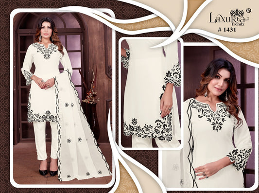 1431 Laxuria Trendz Pakistani Readymade Suits