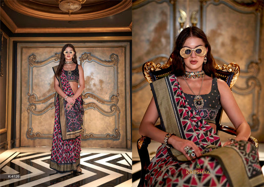 4126 Meenakumari Kreshva Pv Silk Sarees