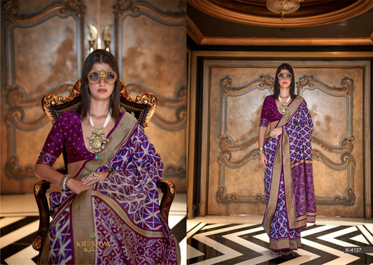 4127 Meenakumari Kreshva Pv Silk Sarees