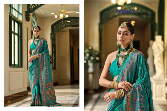 412 Kashmir Vol 1 Kreshva Pv Silk Sarees