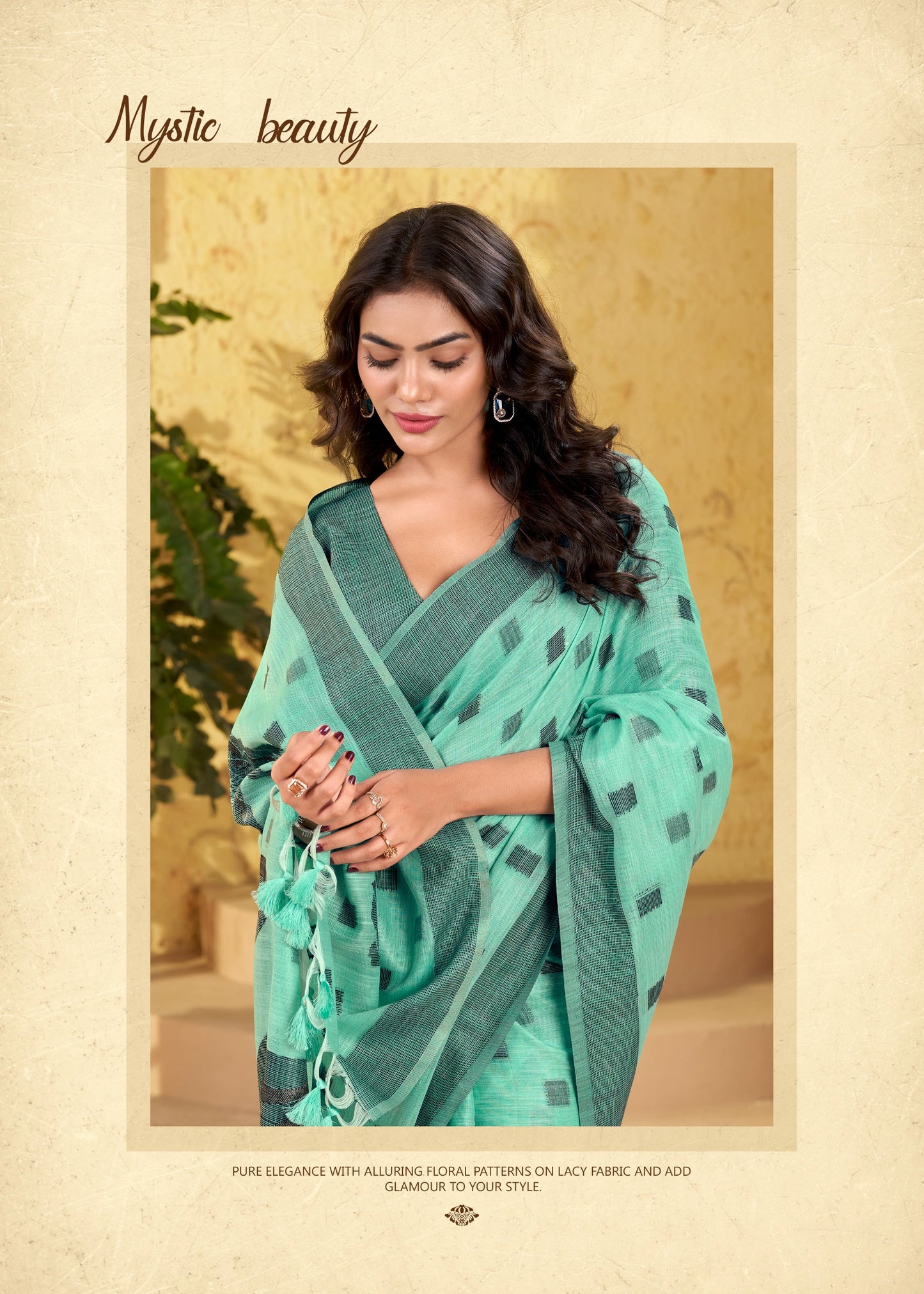 415 Carnival Rajpath Linen Silk Sarees