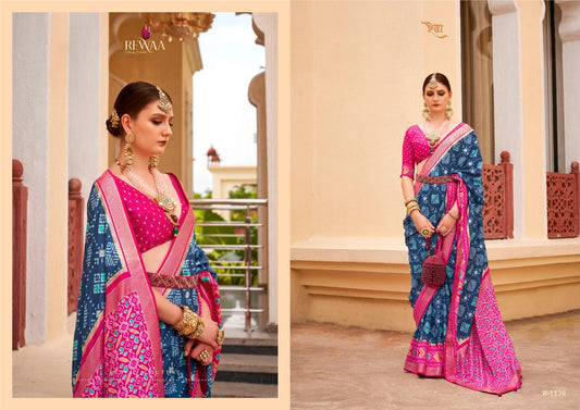 R-1130 Sankalp Patola Rewaa Sarees