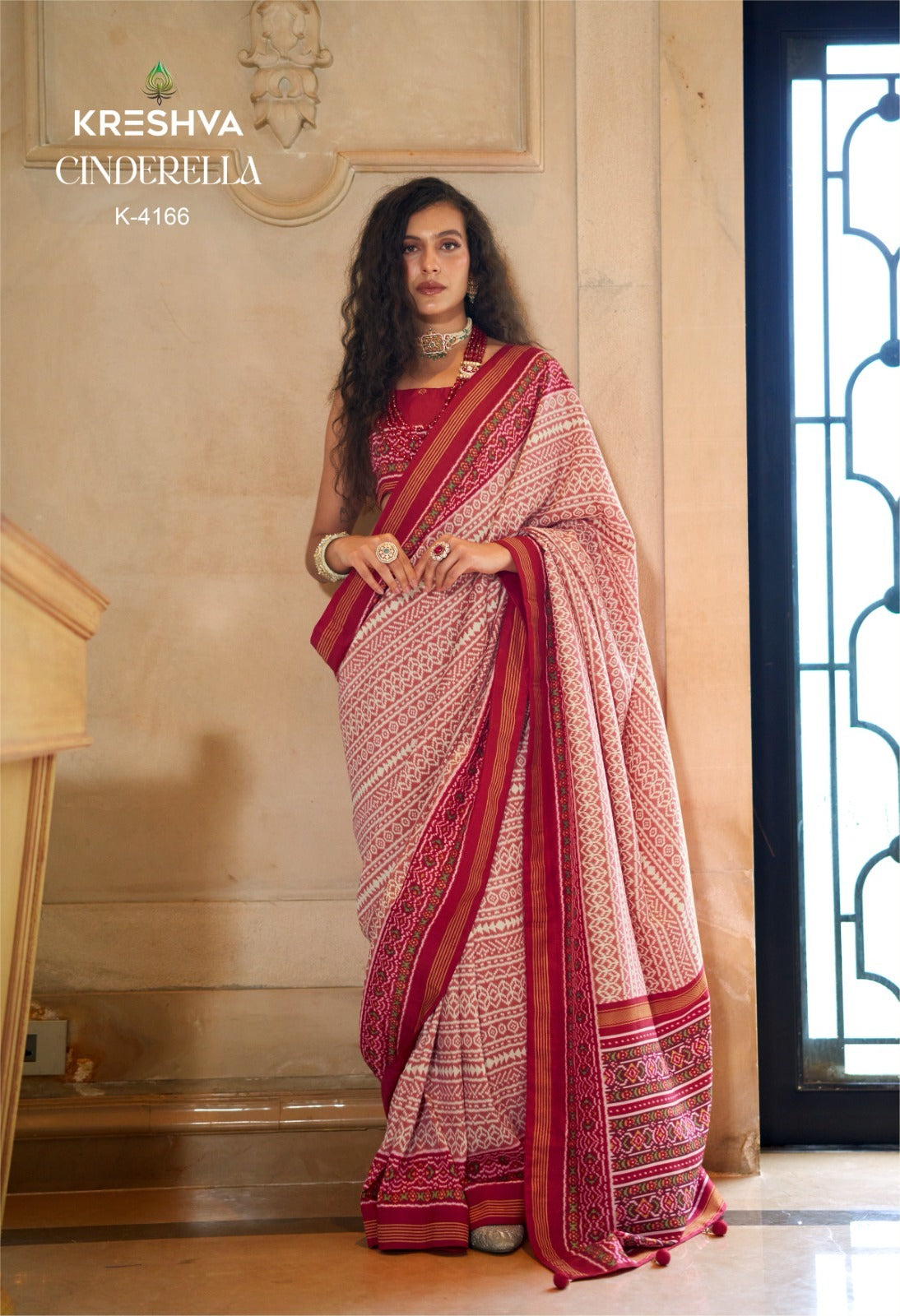 4166 Cinderella Kreshva Pv Silk Sarees