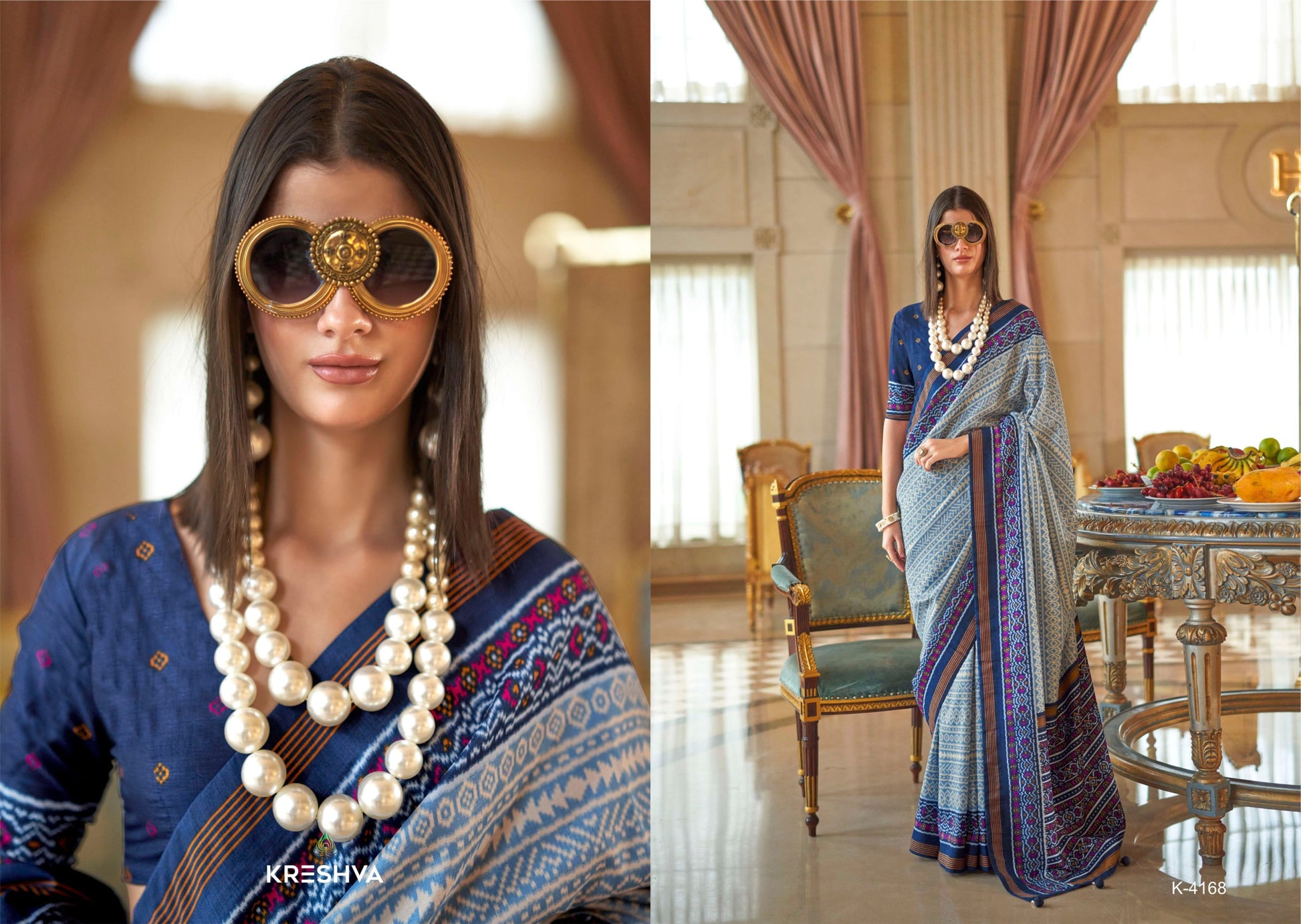 4168 Cinderella Kreshva Pv Silk Sarees