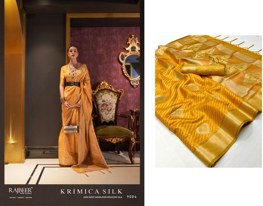 9004 Krimica Silk Rajbeer Sarees