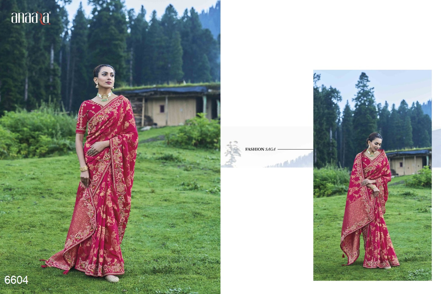 6604 Anaara Tathastu Sarees