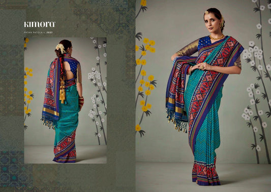2037 Patan Kimora Sarees