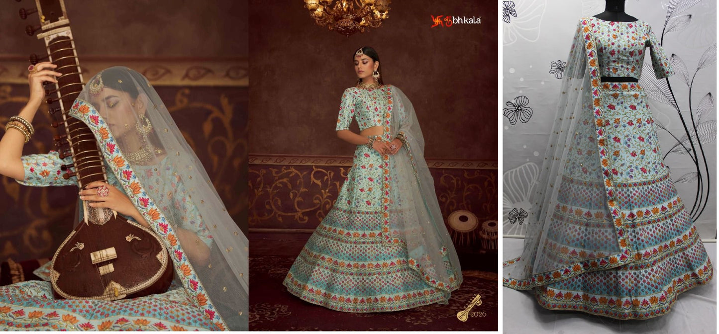 2026 Veena Vol 1 Shubhkala Lehenga Choli