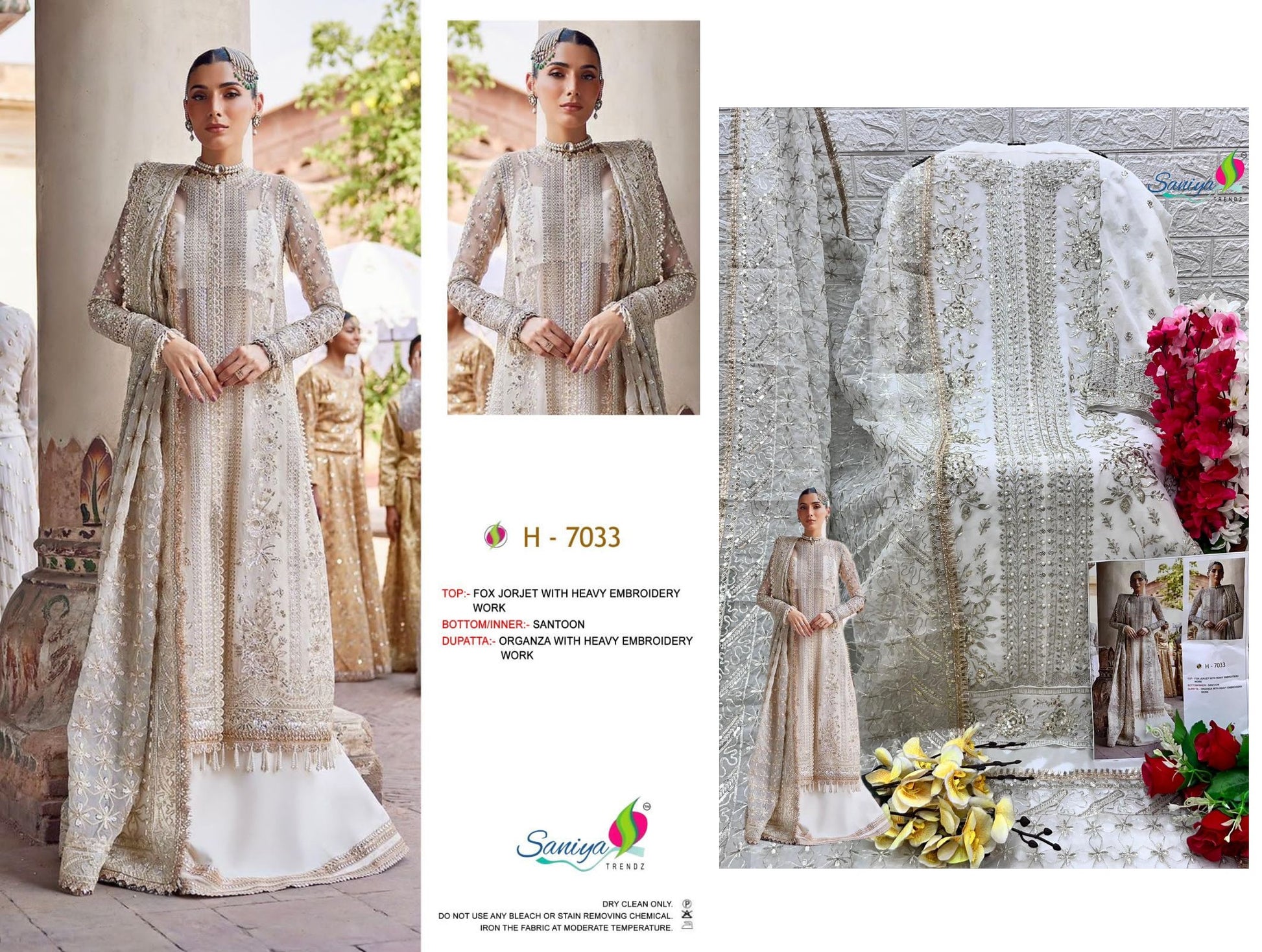 7033 Saniya Trendz Pakistani Salwar Suits