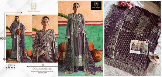 422B Ziaaz Designs Pakistani Salwar Suits