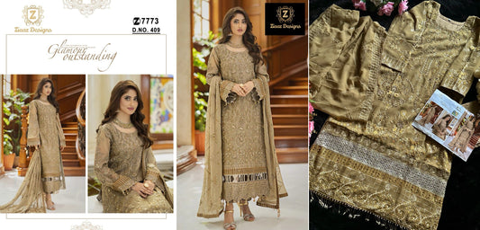 409 Ziaaz Designs Pakistani Salwar Suits