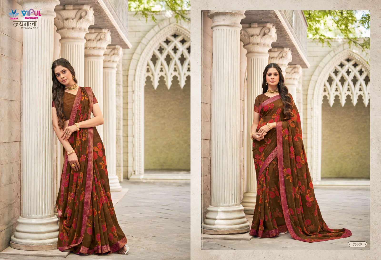 75009 Jaymala Vol 3 Vipul Sarees