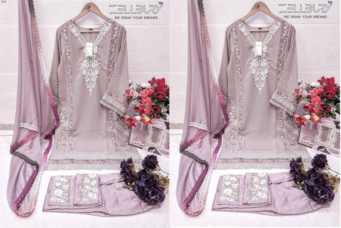 130D Zellbury Pakistani Readymade Suits
