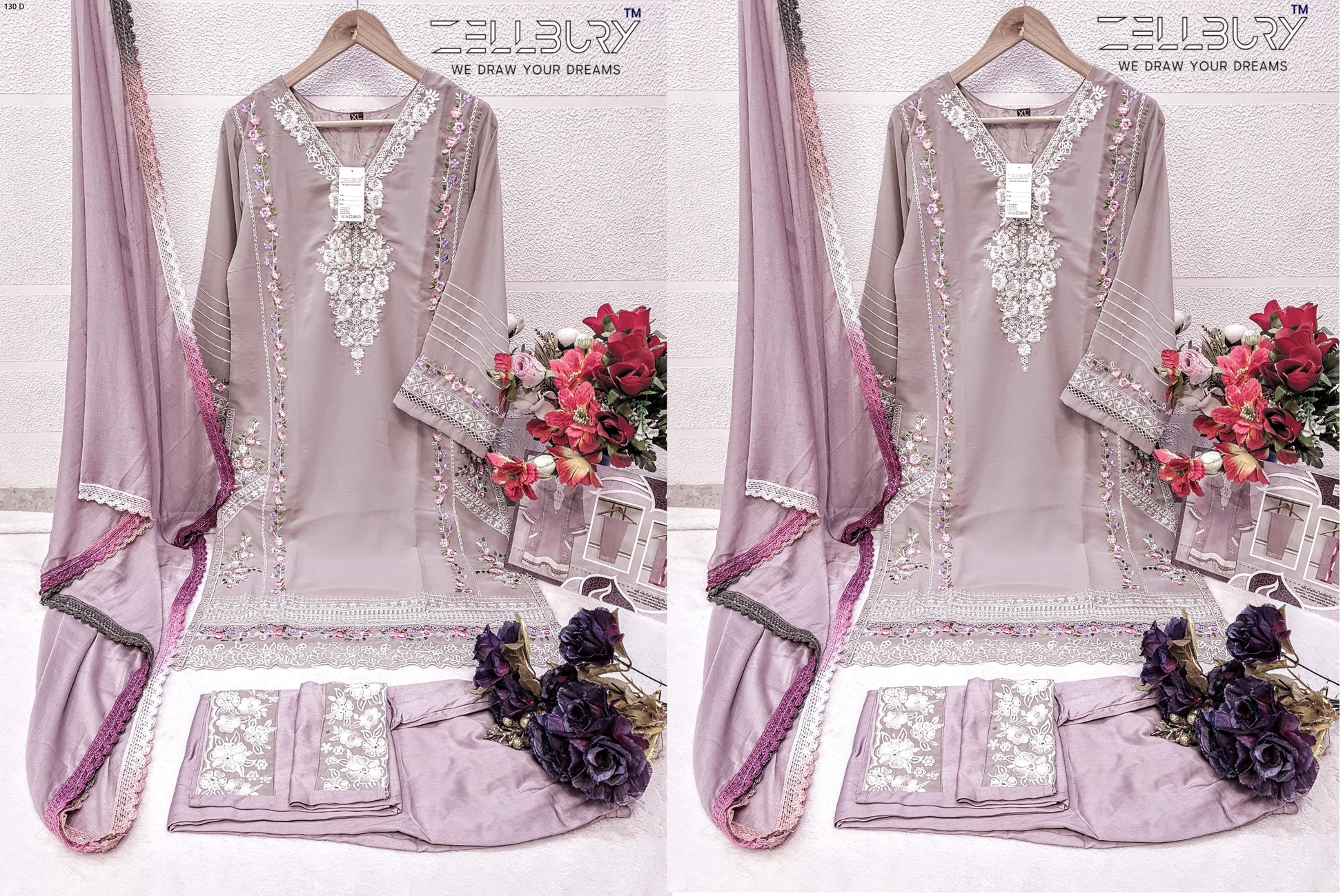 130D Zellbury Pakistani Readymade Suits