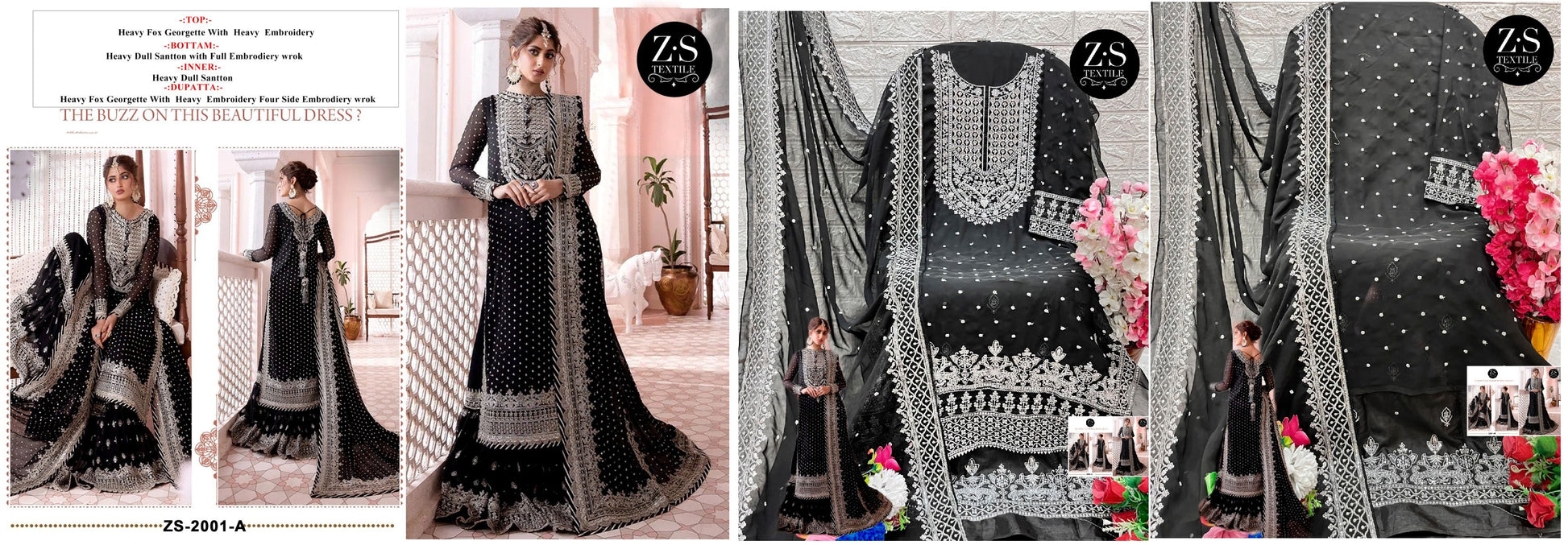 1006A Zs Textile Pakistani Salwar Suits