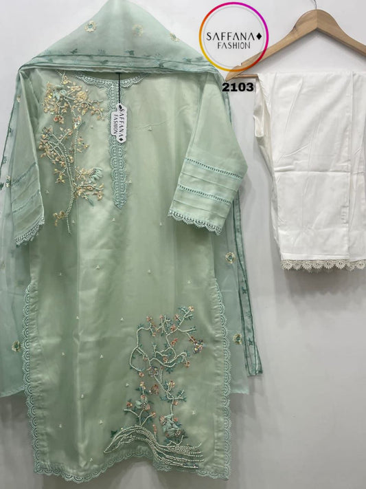 2103 Pista Saffana Pakistani Readymade Suits