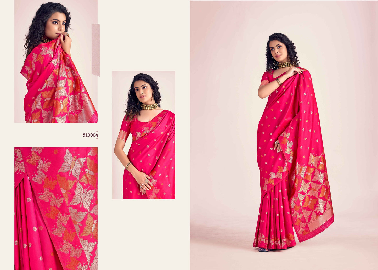 510004 Butterfly Rajpath Sarees