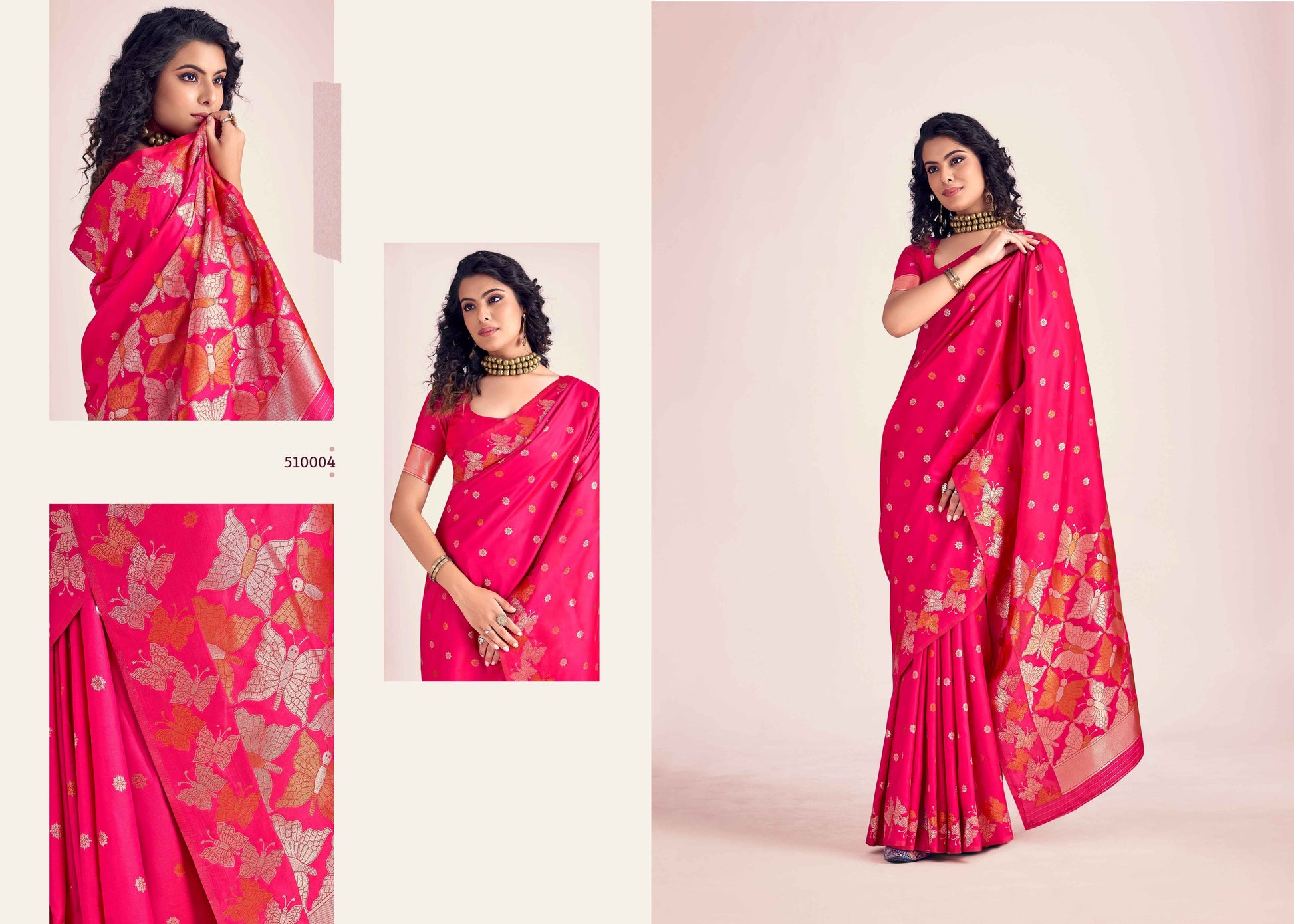 510004 Butterfly Rajpath Sarees