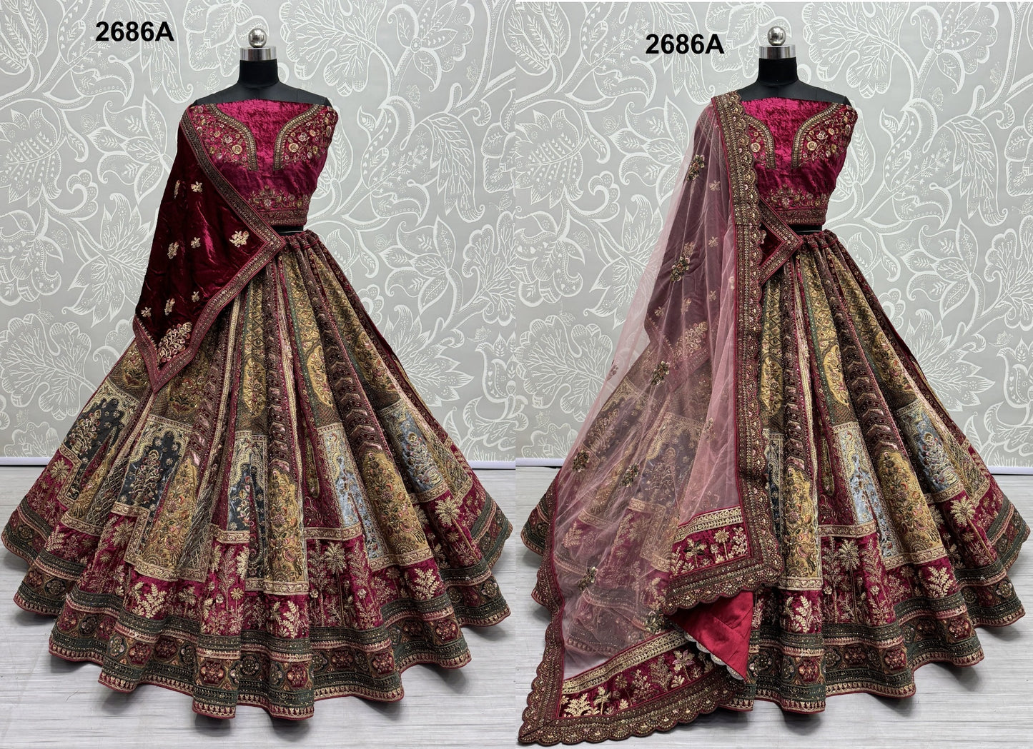 2686A Anjani Art Lehenga Choli