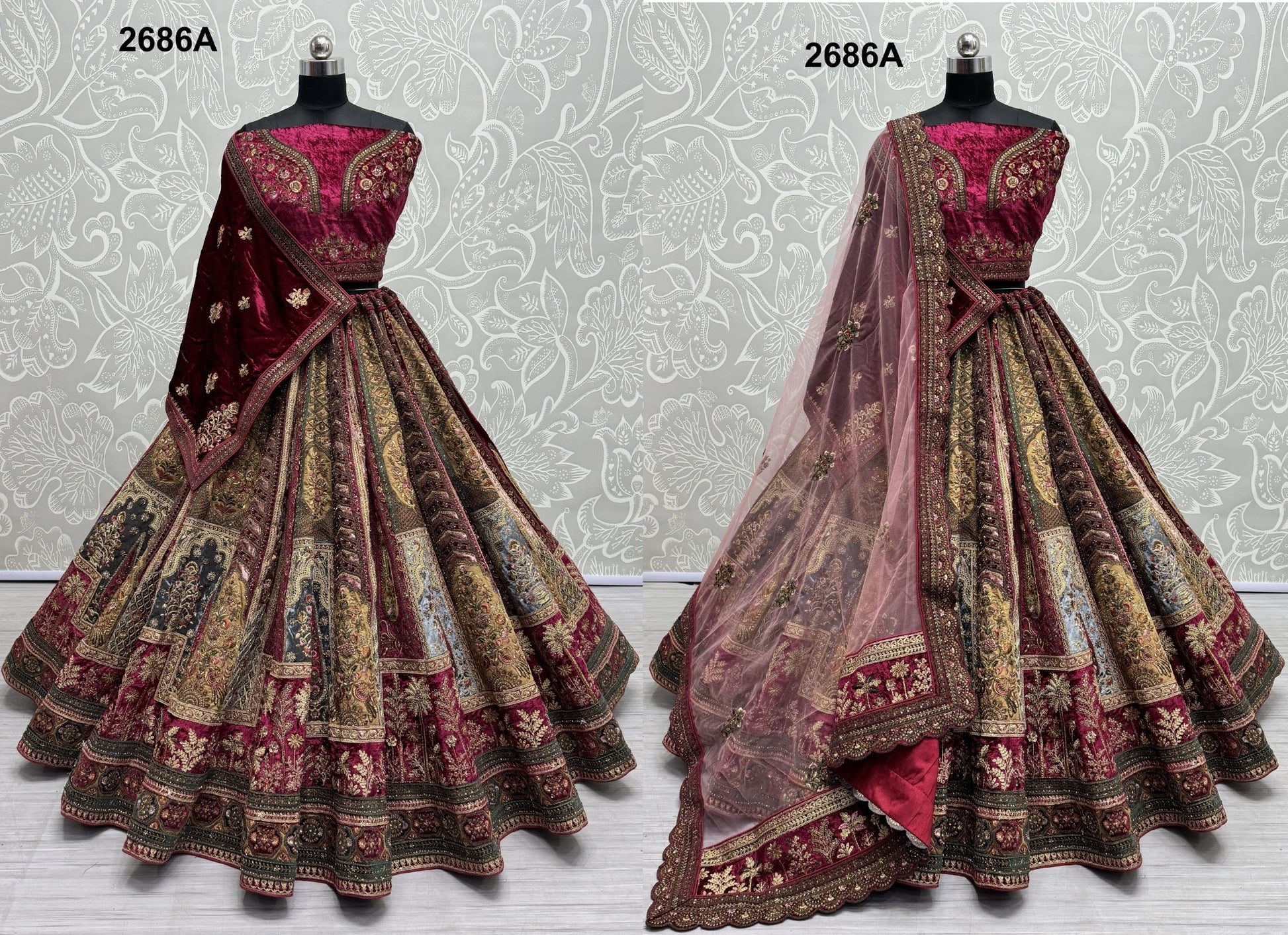 2686A Anjani Art Lehenga Choli
