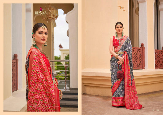 R-1131 Sankalp Patola Rewaa Sarees