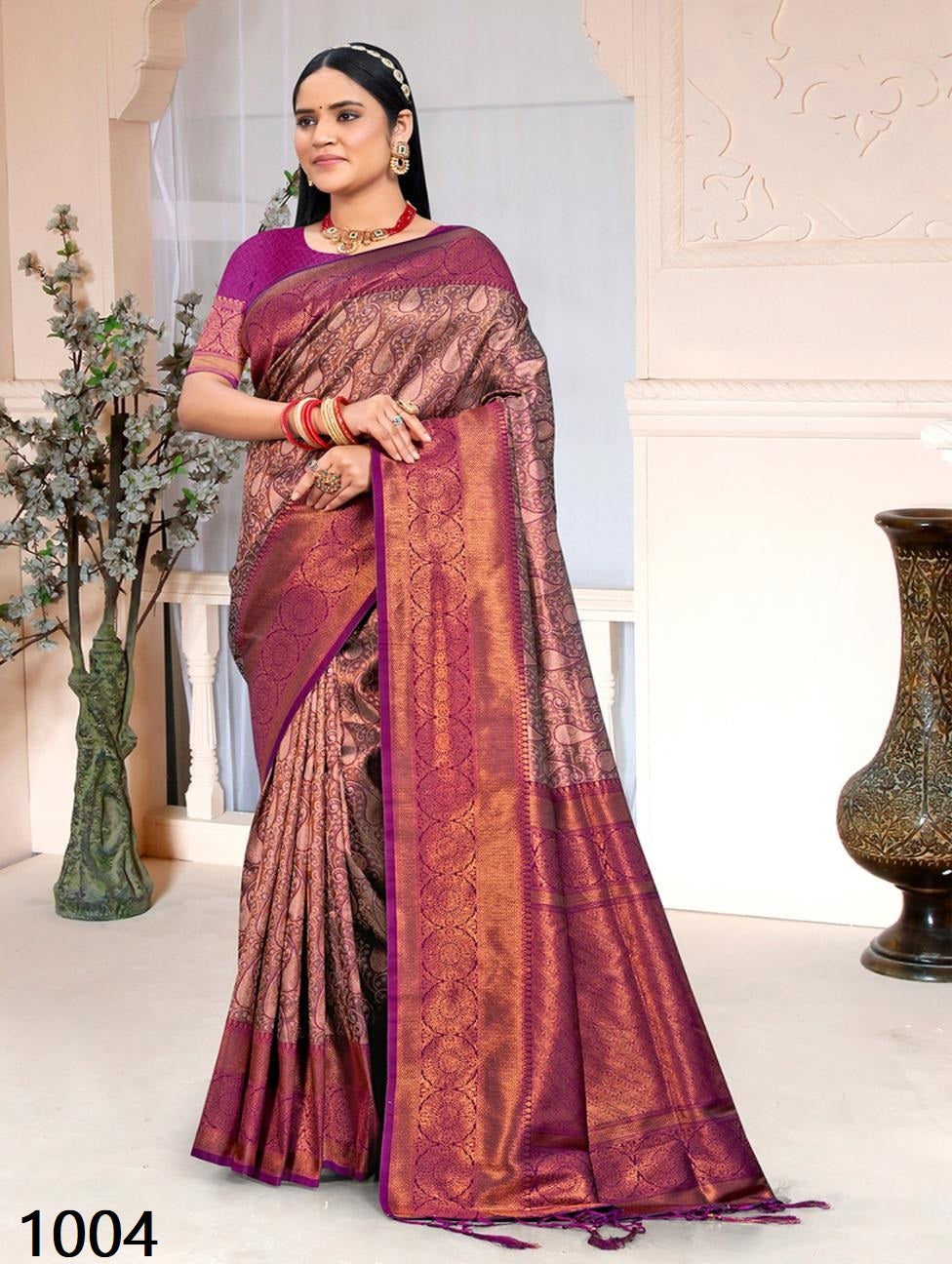 1004 Cadbury Silk Vol 8 Bunawat Sarees