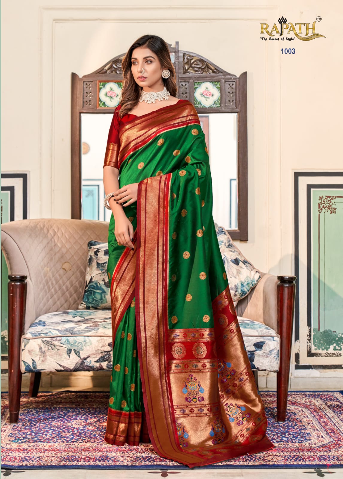 1003 Apoorva Paithani Vol 4 Rajpath Sarees