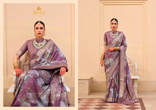 10216 Sinhasan Trirath Sarees