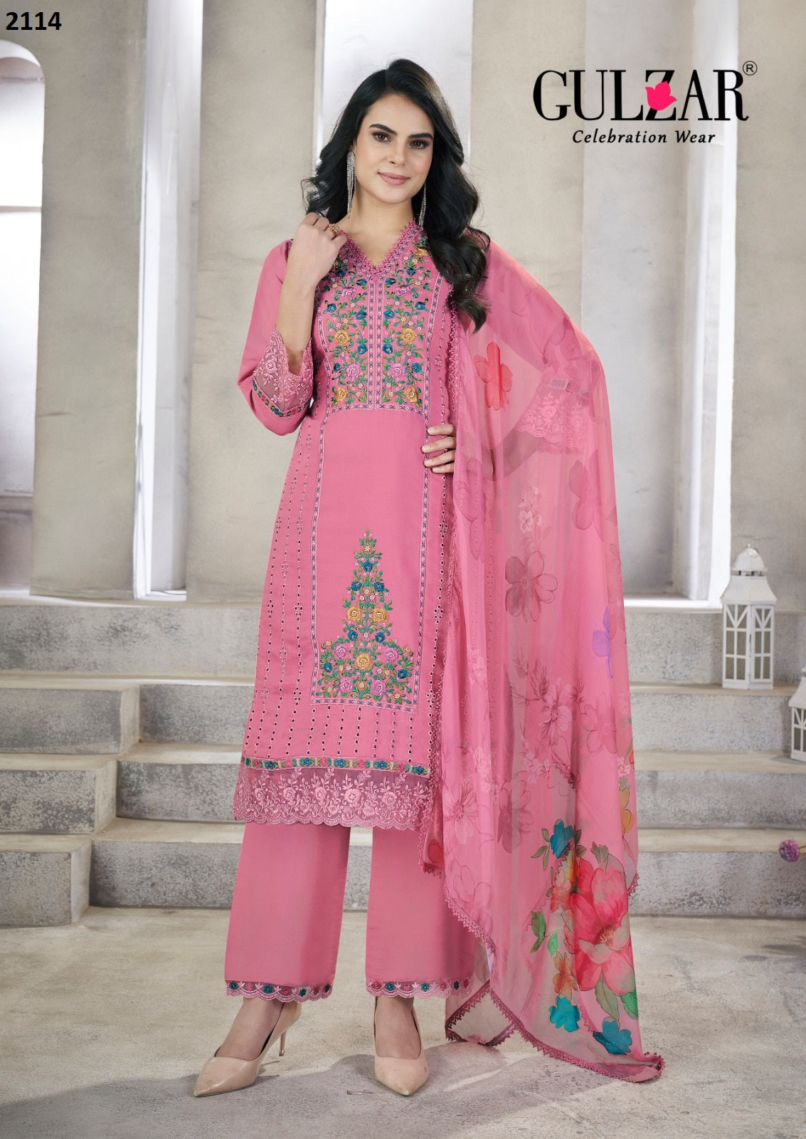 2114 Zohra-Phoolzari Gulzar Readymade Suits