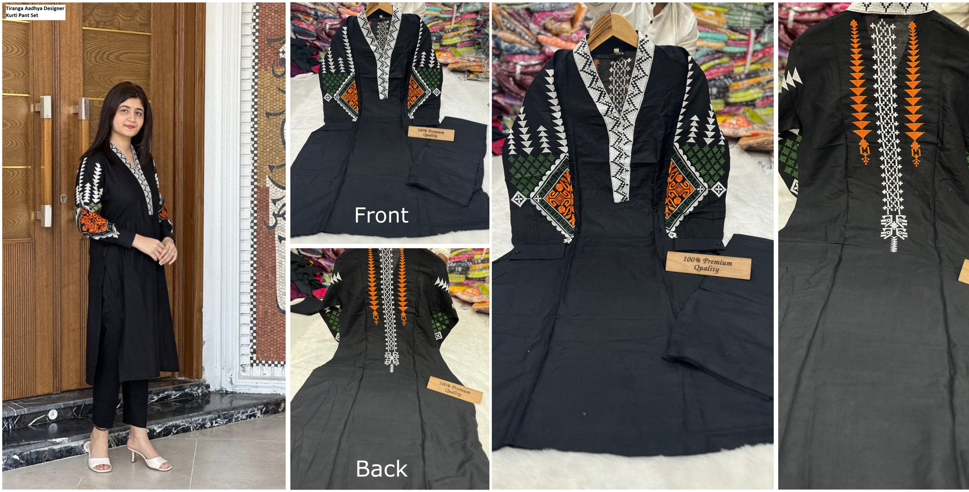 Tiranga Aadhya Designer Kurti Pant Set