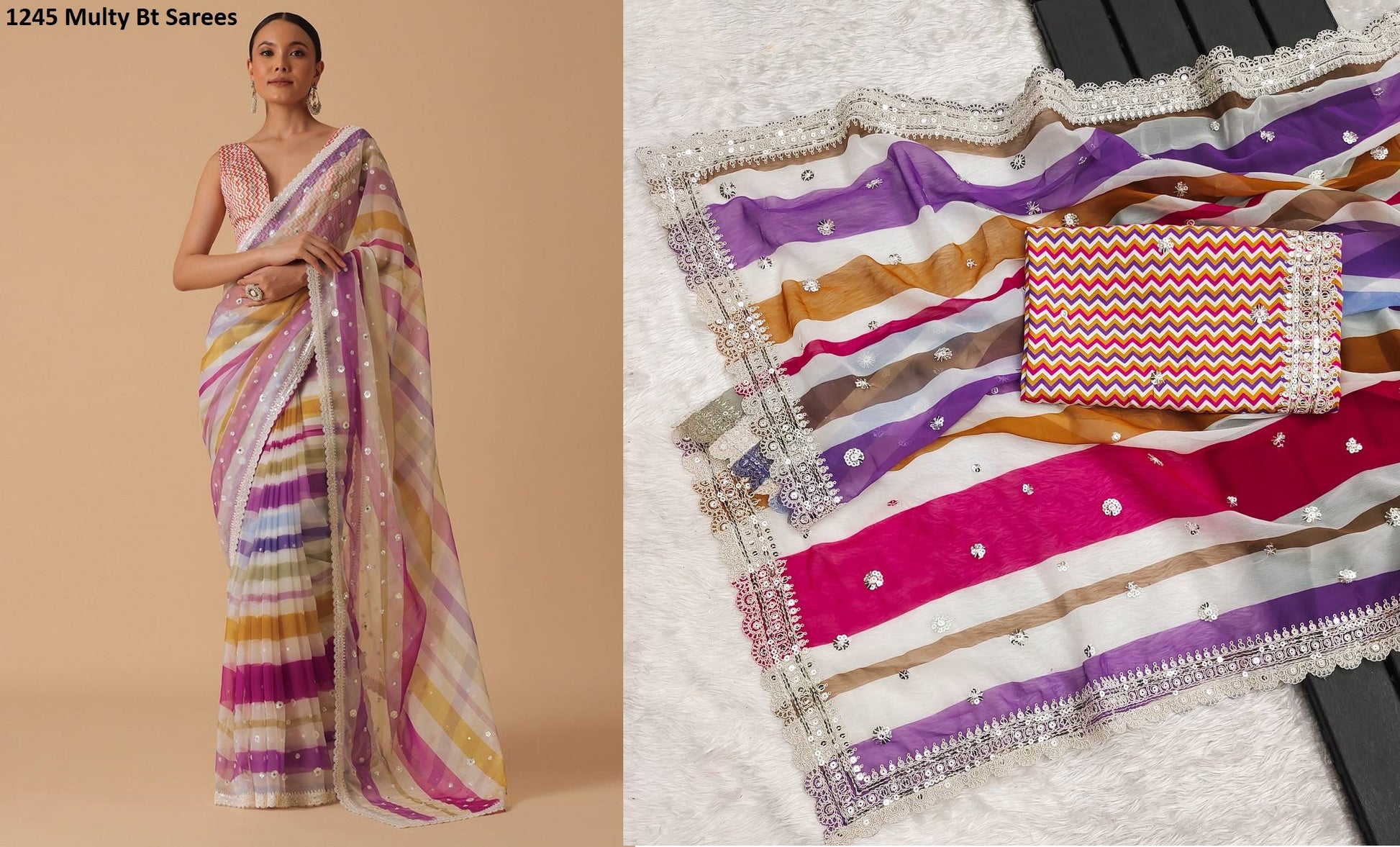 1245Multy Bt Sarees