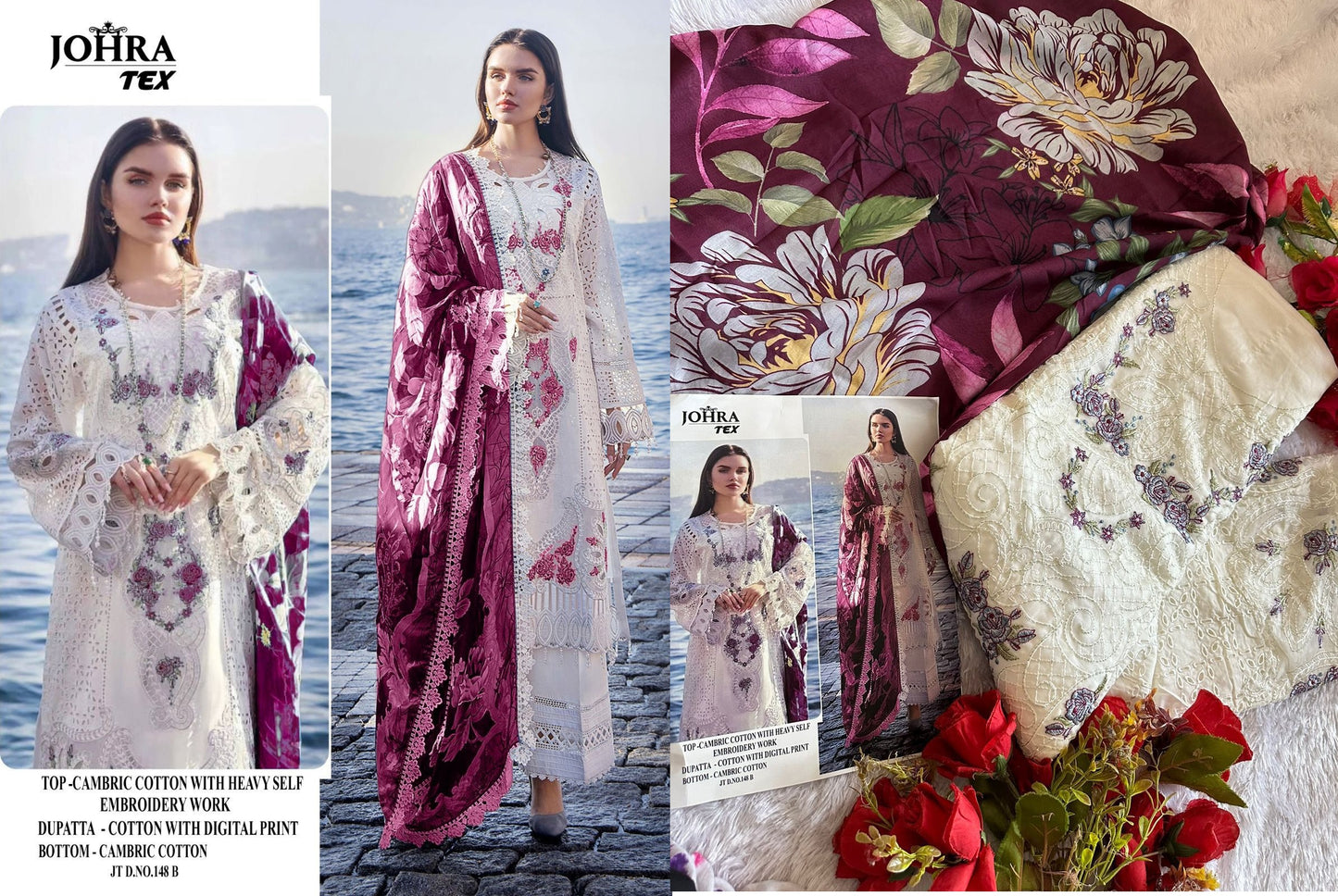 148B Johra Tex Pakistani Salwar Suits