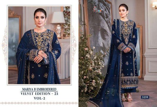 3259 Velvet Edition 23 Shree Fabs Pakistani Salwar Suits
