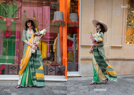4183 Episode Kreshva Twirl Silk Sarees
