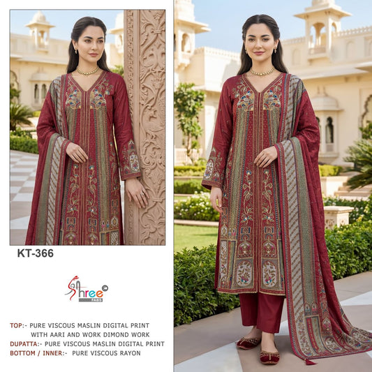 KT-366 Shree fabs Pakistani Salwar Suit