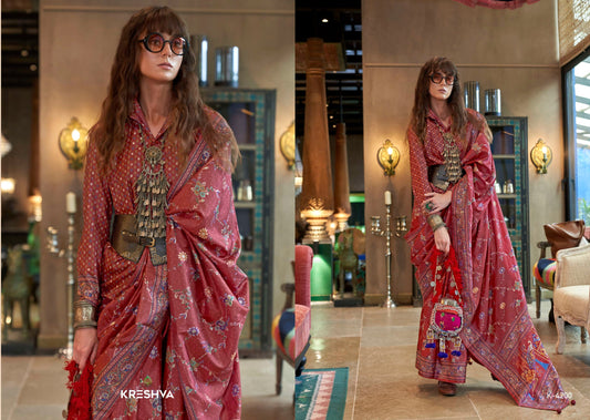 4200 Sensation Kreshva Pv Silk Sarees