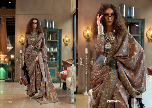 4202 Sensation Kreshva Pv Silk Sarees