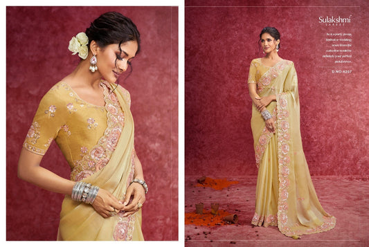 4207 Ambika Sulakshmi Prints Galaxy Sarees