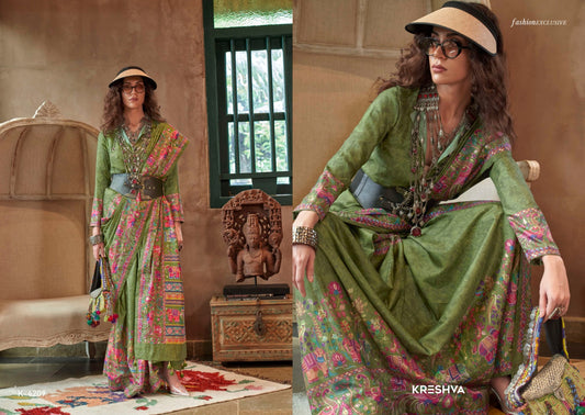 4209 Atrangi Kreshva Pv Silk Sarees