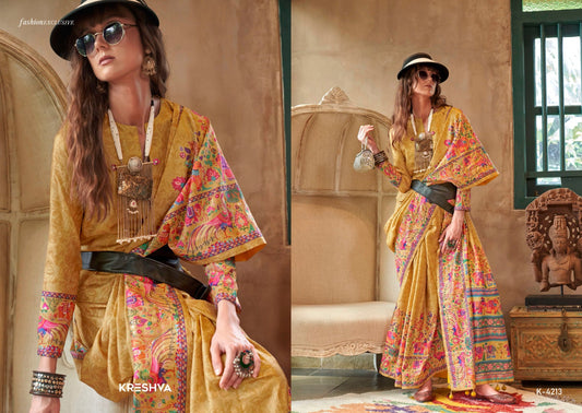 4213 Atrangi Kreshva Pv Silk Sarees