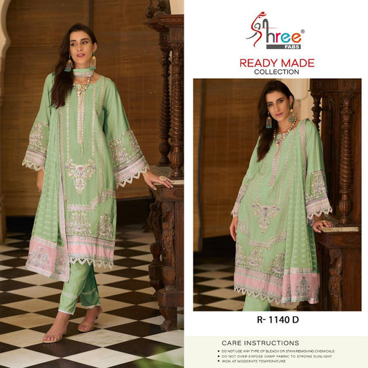 R-1140-D Shree Fabs Pakistani Readymade Suits