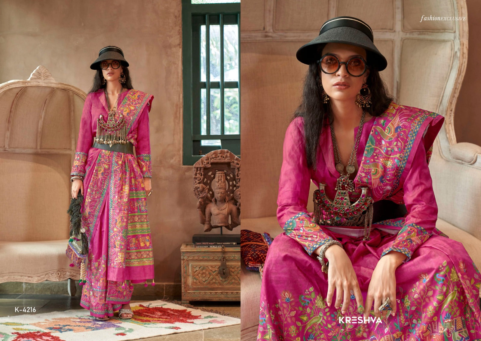 4216 Atrangi Kreshva Pv Silk Sarees