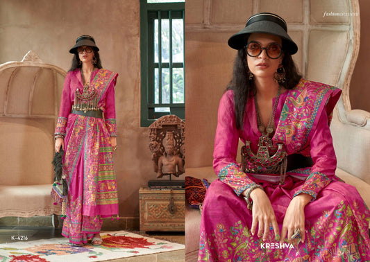 4216 Atrangi Kreshva Pv Silk Sarees