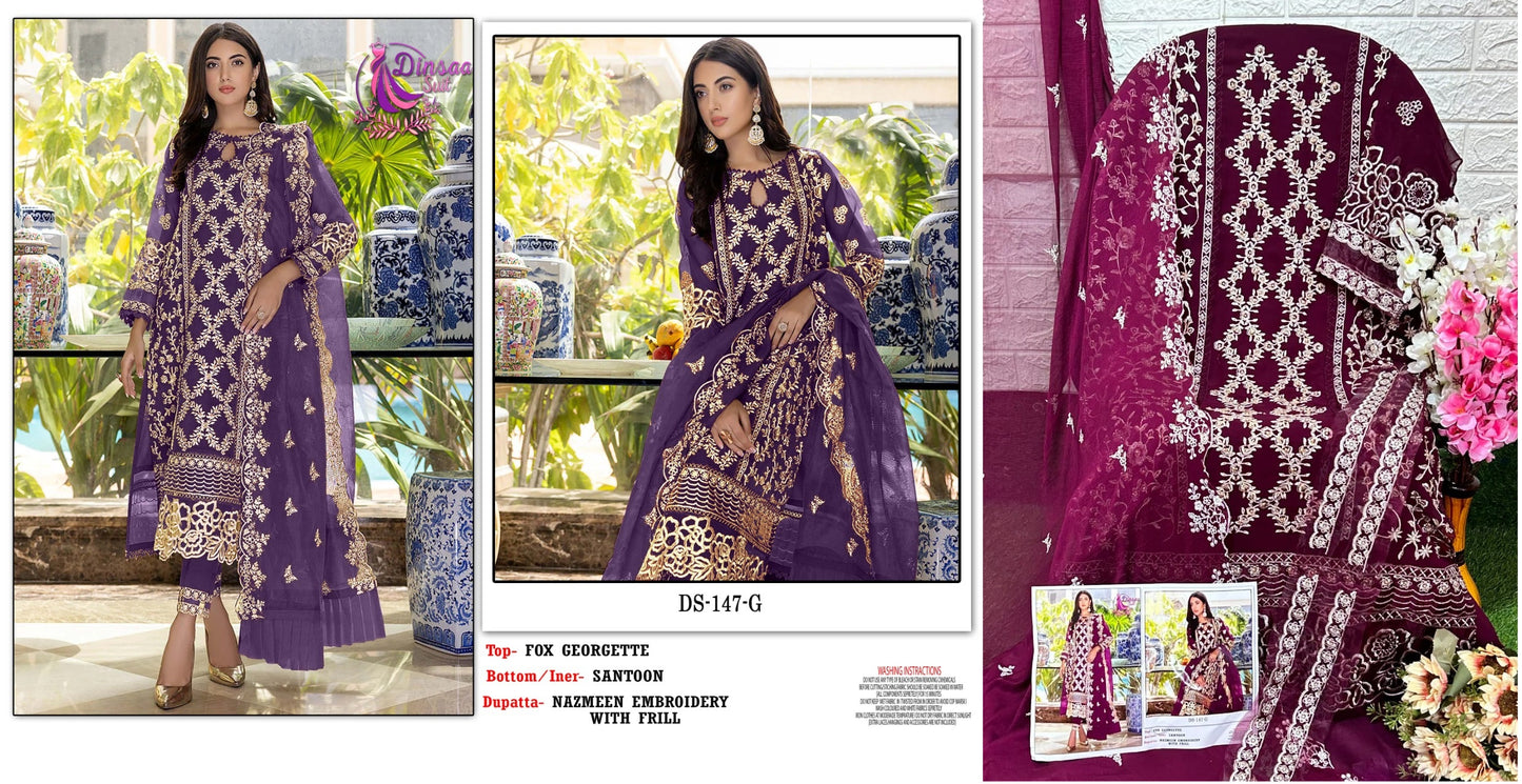 147G Dinsaa Suit Pakistani Salwar Suits