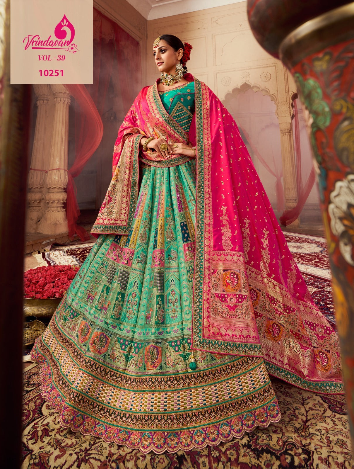 10251 Vrindavan Vol 39 Royal Lehenga Choli