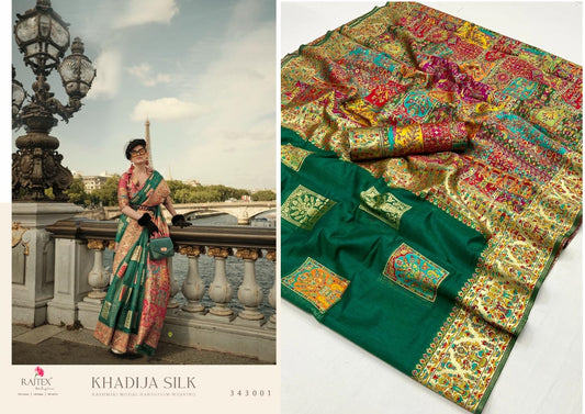 343001 Khadija Rajtex Sarees