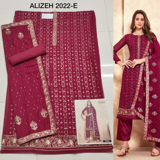 2022-E Murad Vol 4 Alizeh Unstitched Suits