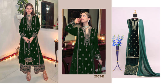 2003B Safa Creation Pakistani Salwar Suits
