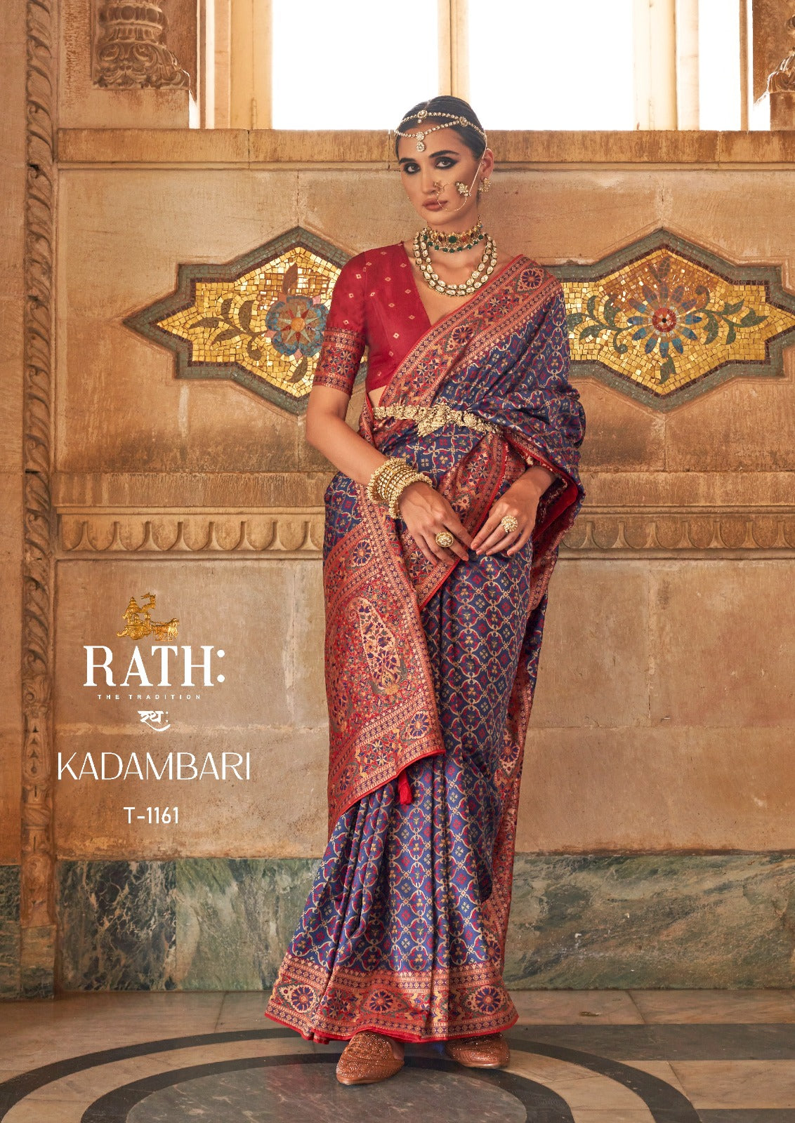 1161 Kadambari Rath Sarees