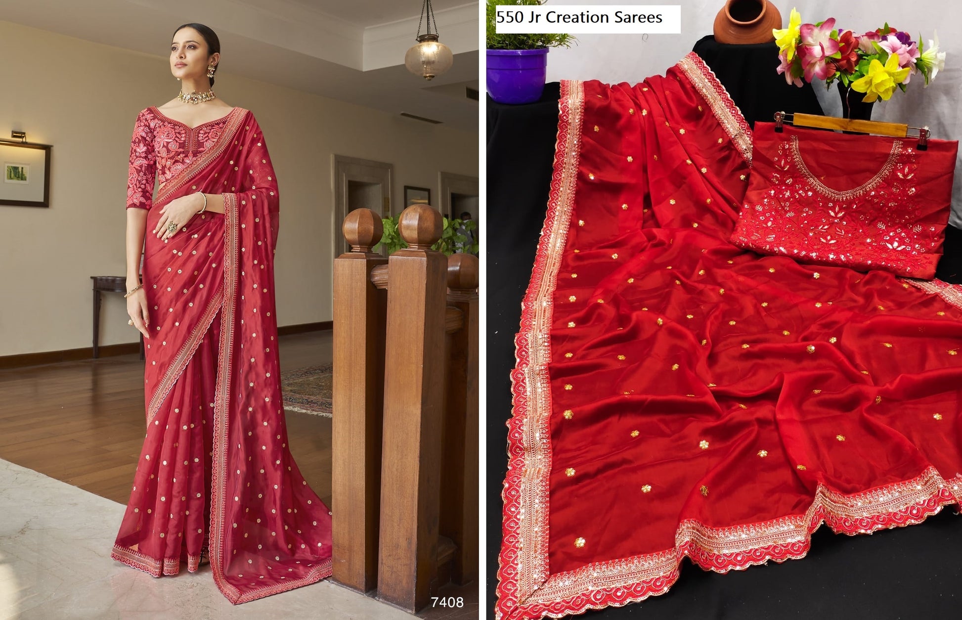 550 Jr Creation Sarees